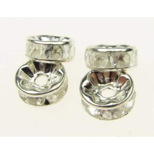 Метални с кристал и шамбала метална шайба с кристал