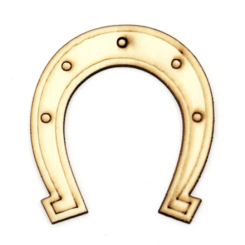 Фигурки дървена подкова