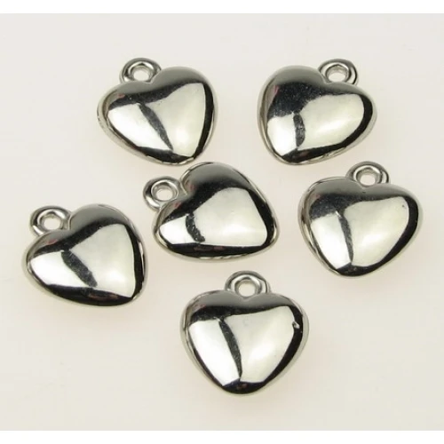 Висулки метализирано сърце - висулка