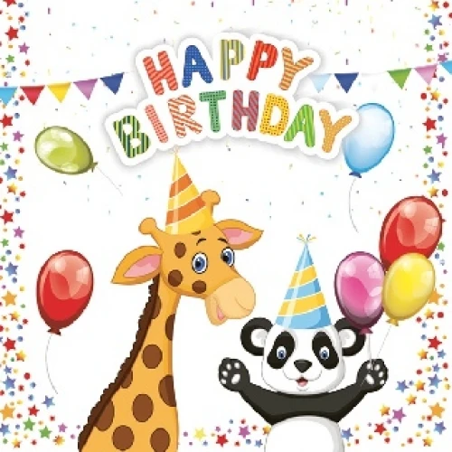 Рожден ден салфетки - рожден ден