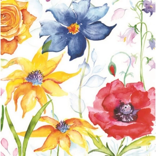 Цветя салфетки - цветя