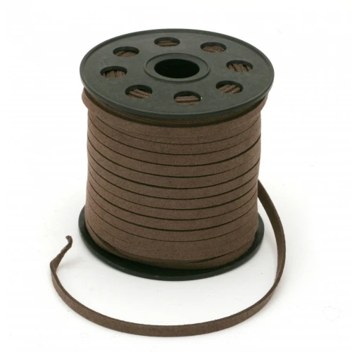 Естествен велур - лента лента от естествен велур