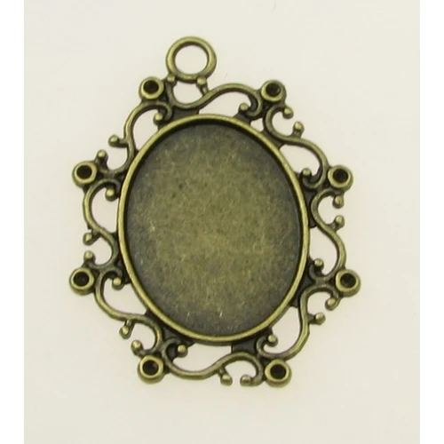Основи за бижута метална основа за медальон