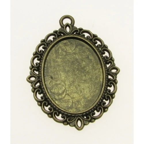 Основи за бижута метална основа за медальон