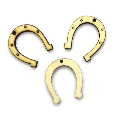 Фигурки дървена подкова