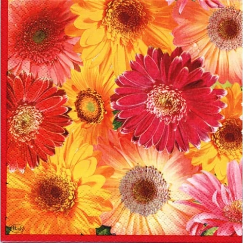 Цветя салфетки - цветя