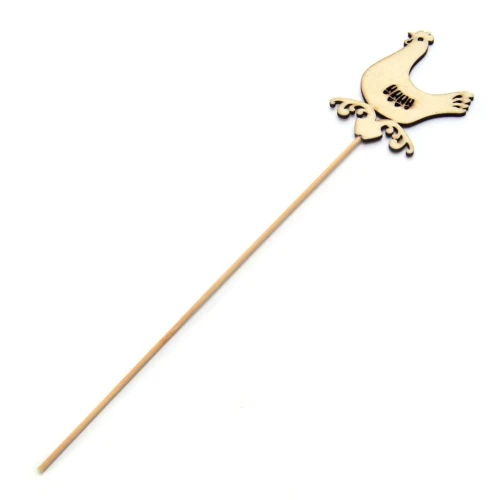 Великден кокошка на клечка