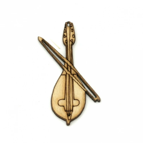 Дървени дървена гъдулка