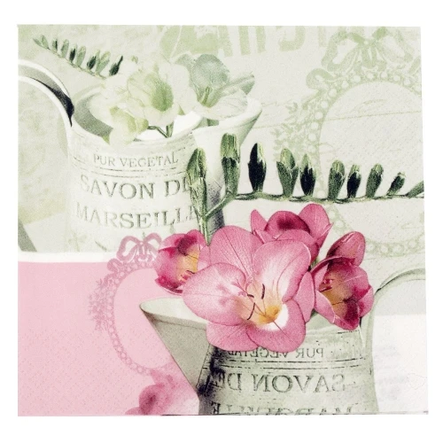 Цветя салфетки - цветя