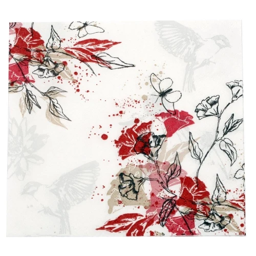 Цветя салфетки - цветя