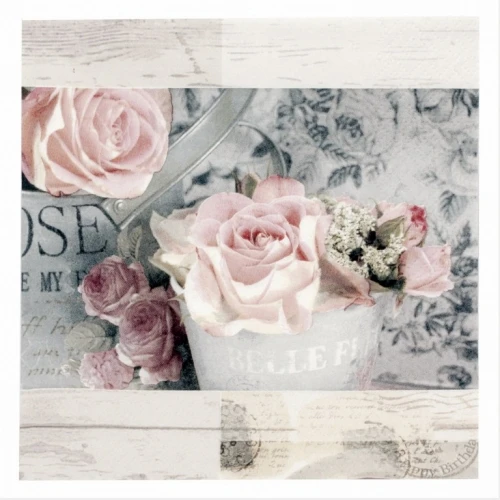 Цветя салфетки - цветя