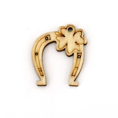 Дървени дървена подкова