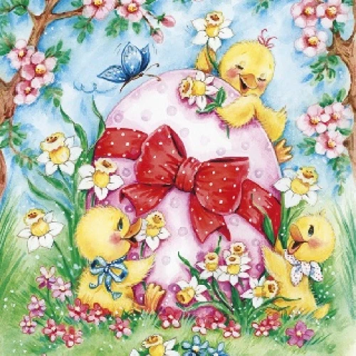 Великденски салфетки - Великденски