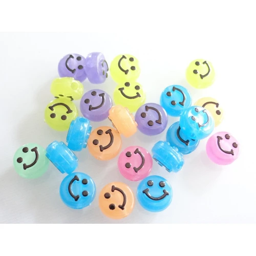 Мъниста - 500 грама светещи мъниста