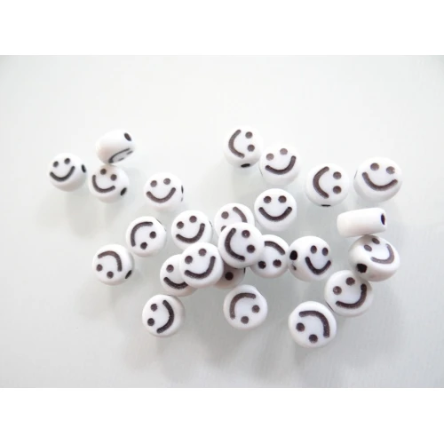 Мъниста - 500 грама пластмасови усмивки