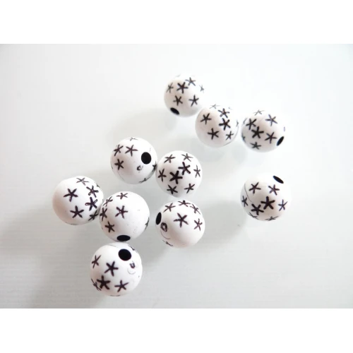 Двуцветни пластмасови топчета