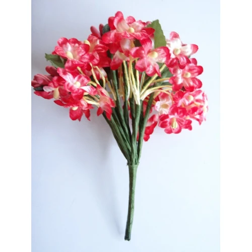 Цветя от текстил на букет текстилни цветя