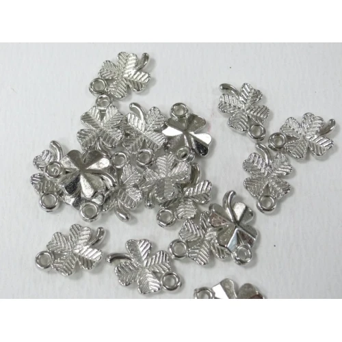 Висулки метализирани детелинки