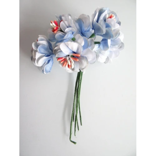 Цветя от текстил на букет текстилни цветя