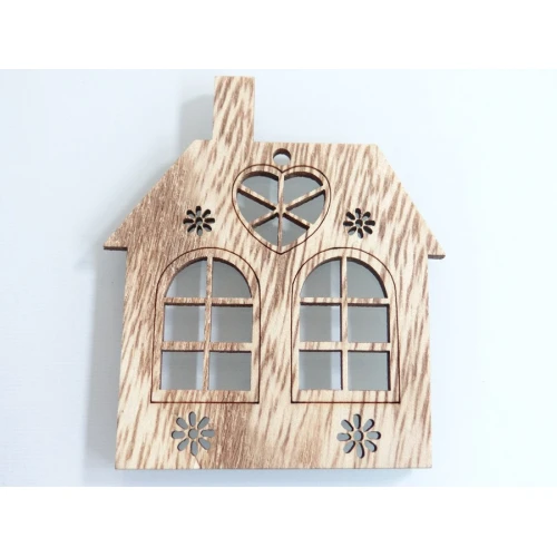 Коледни къщичка от шперплат