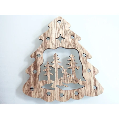 Коледни елха от шперплат