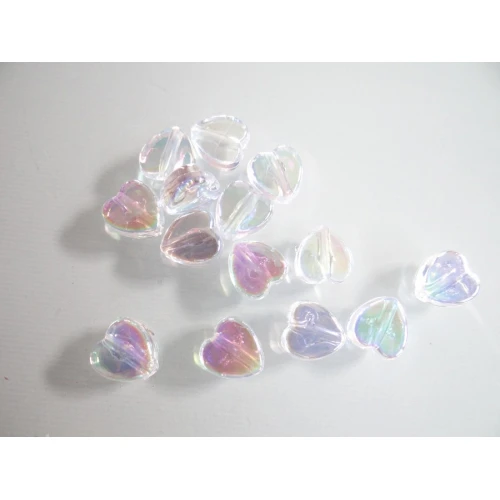 Мъниста - 500 грама пластмасови сърца