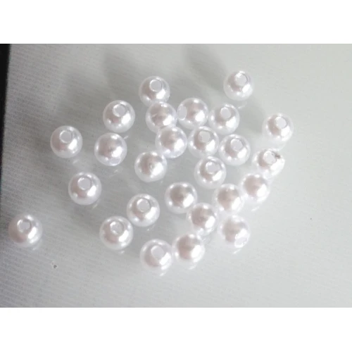Мъниста - 500 грама пластмасови перли