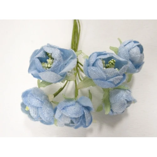 Цветя от текстил на букет текстилни цветя