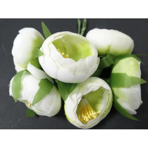 Цветя от текстил на букет текстилен божур