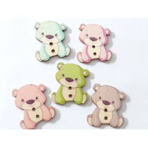 Копчета дървени копчета