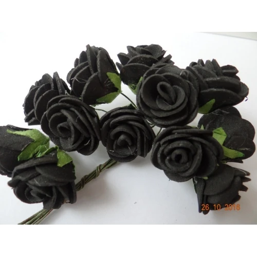 Цветя от фоам гумирани розички