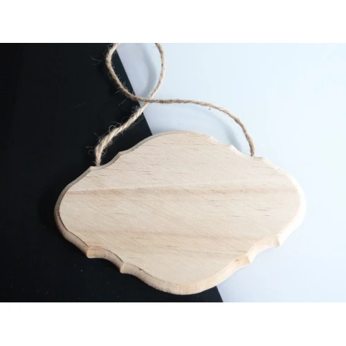 Висулки и табелки дървена табелка