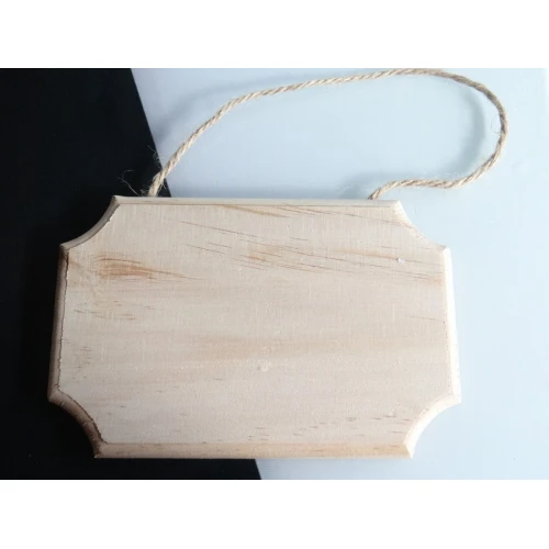 Висулки и табелки дървена табелка