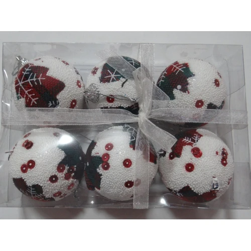 Стиропор Коледни топки