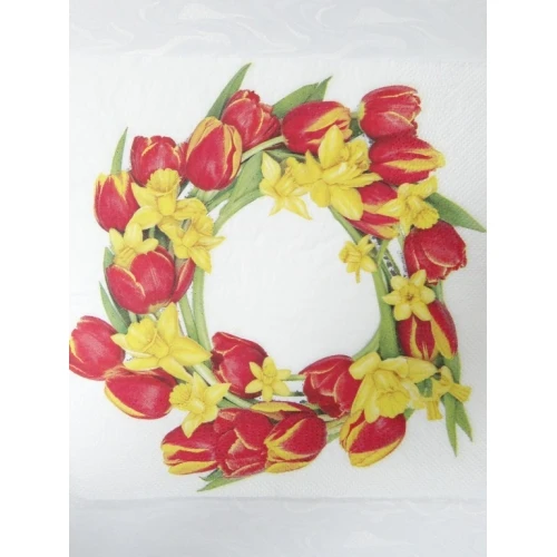 Цветя салфетки - цветя