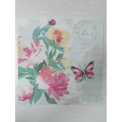 Цветя салфетки - цветя