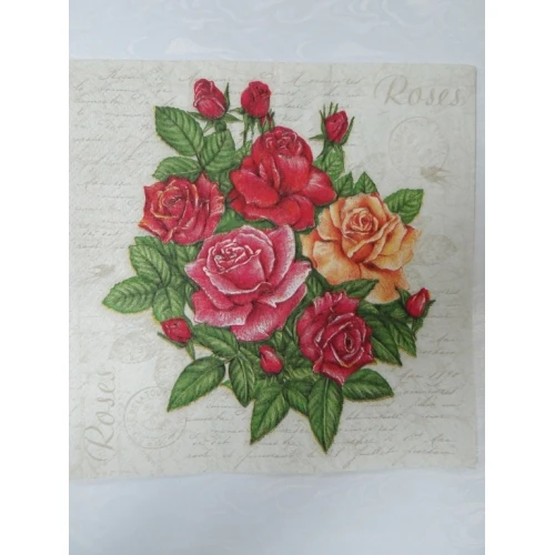 Цветя салфетки - цветя