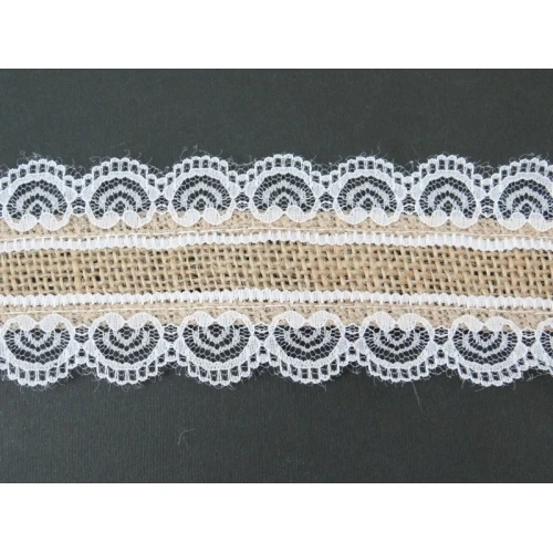 Лента лента зебло с дантела