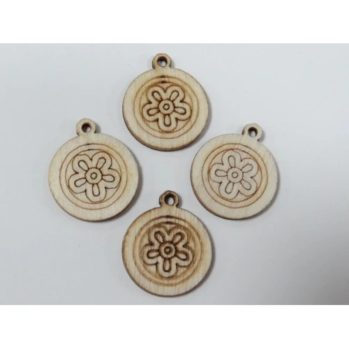 Дървени дървени висулки