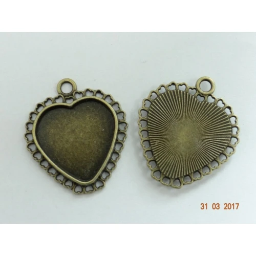 Основи за бижута метална основа за медальон