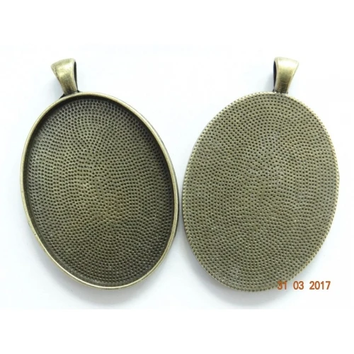 Основи за бижута метална основа за медальон