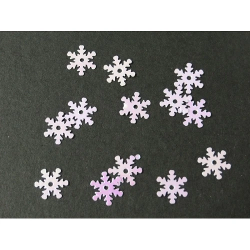 Пайети пайети - снежинки