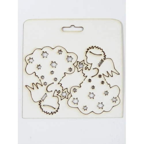 От бирен картон ангелчета от бирен картон