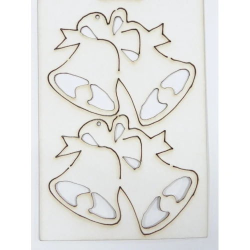 От бирен картон коледни играчки от бирен картон