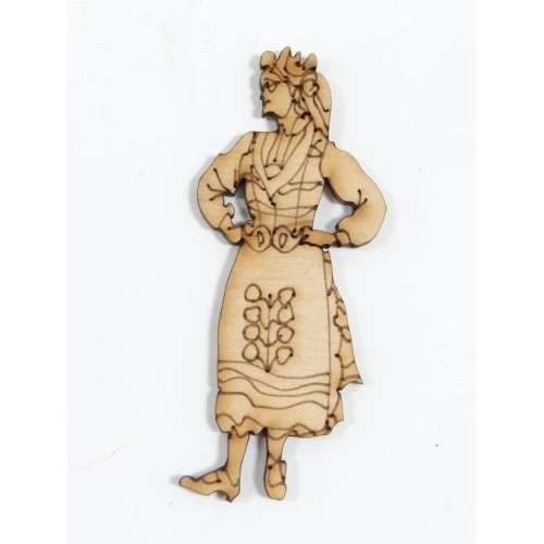 Фигурки жена в носия