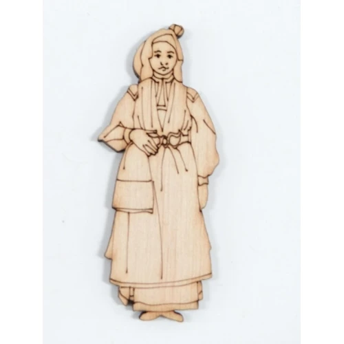 Фигурки жена в носия