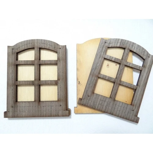 Фигурки прозорец от шперплат