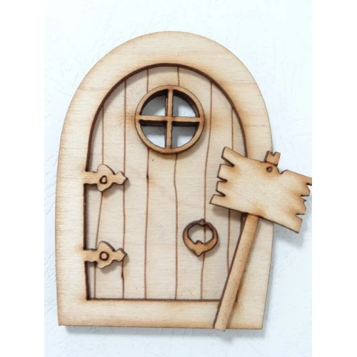 Фигурки врата от шперплат