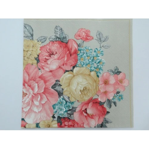 Цветя салфетки - цветя