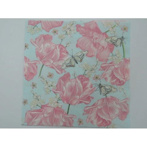 Цветя салфетки - цветя